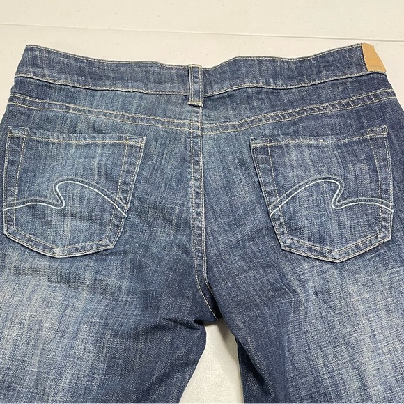 Boot Cut Sz 11 Jeans in Deep Blue Maurice’s Ashlyn Boot YK 90s Grunge - Picture 5 of 8